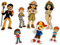 Martin the Fartin' Mummy Stickers