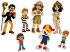 Martin the Fartin' Mummy Stickers