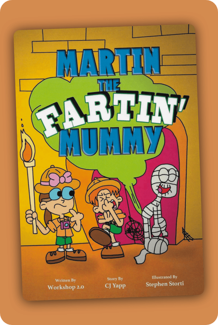 Martin the Fartin' Mummy (Book 1)