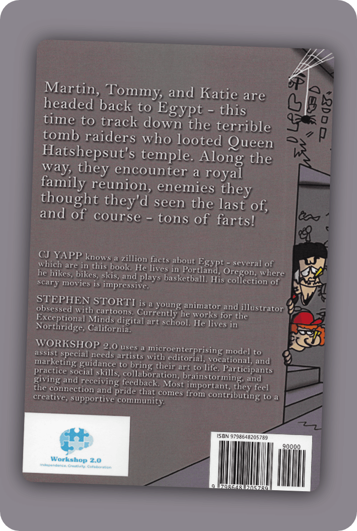 Martin the Fartin' Mummy vs. The Tomb Raiders (Book 3)