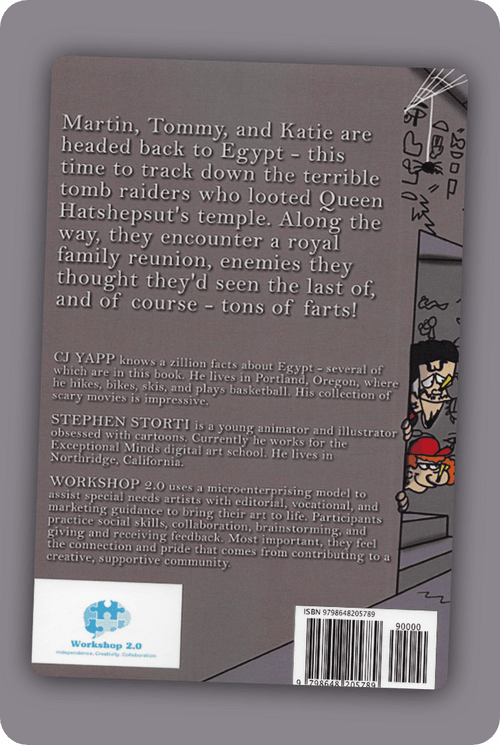 Martin the Fartin' Mummy vs. The Tomb Raiders (Book 3)
