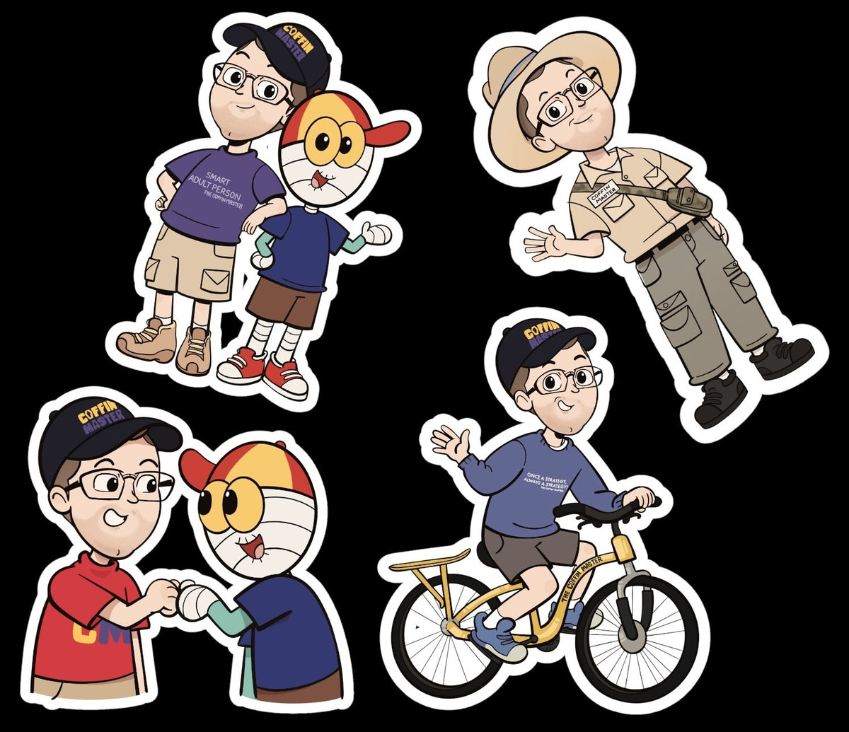 CJ's Adventure Stickers