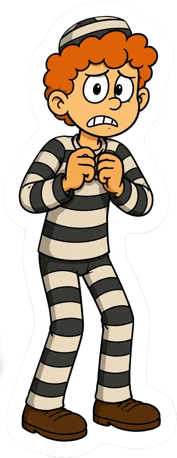 Martin the Fartin' Mummy Stickers