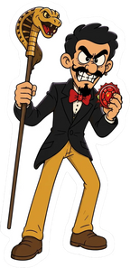 Martin the Fartin' Mummy Stickers