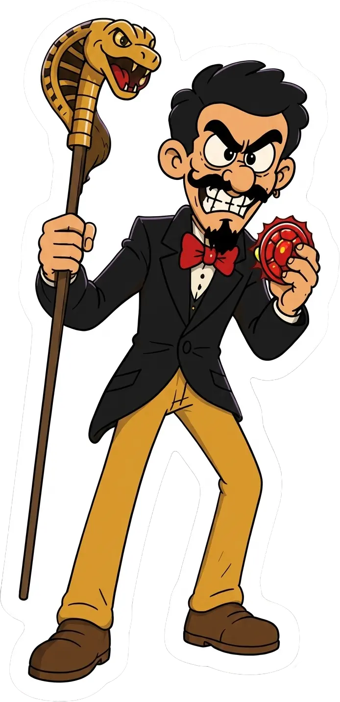 Martin the Fartin' Mummy Stickers